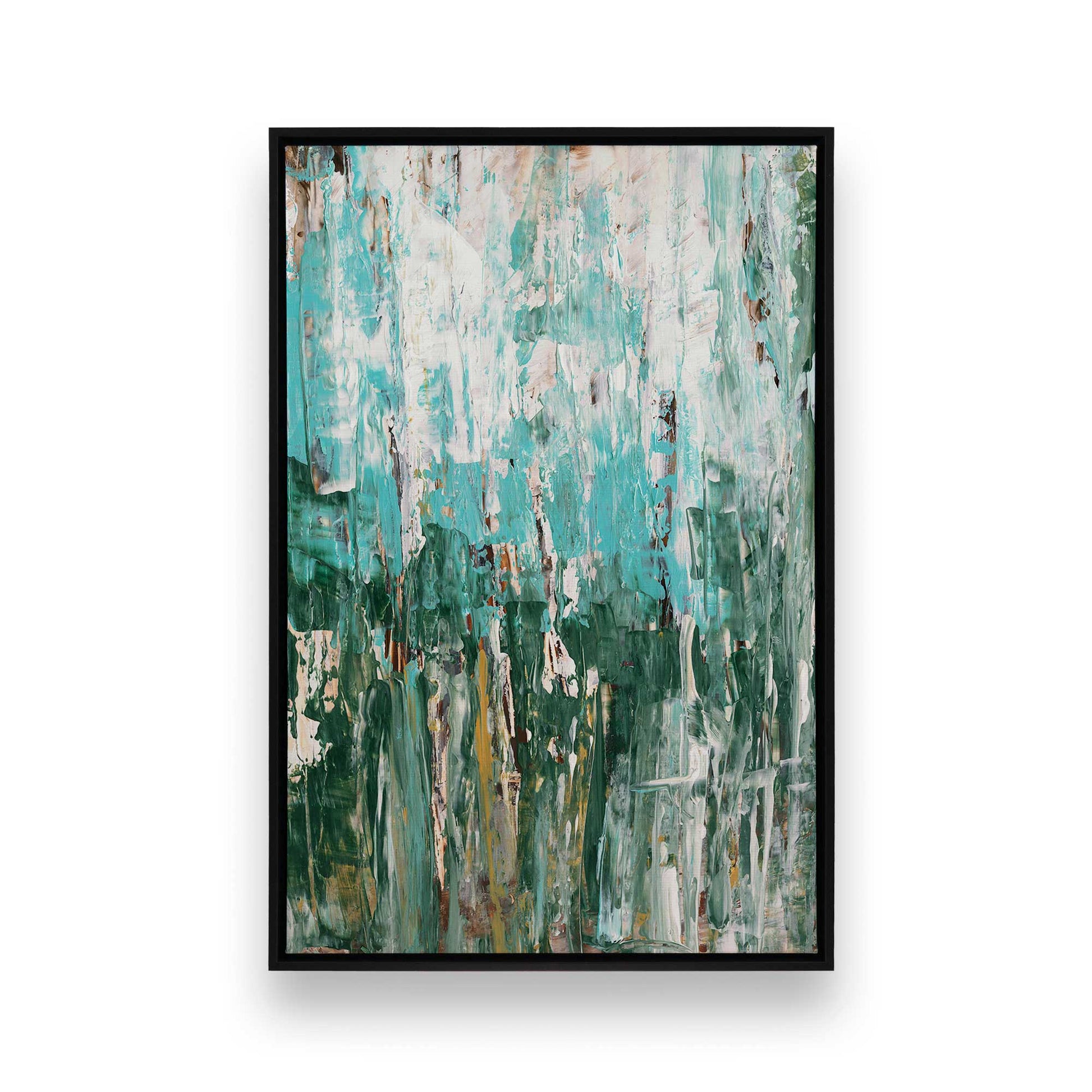 [Color:Satin Black], Picture of art in a Satin Black frame