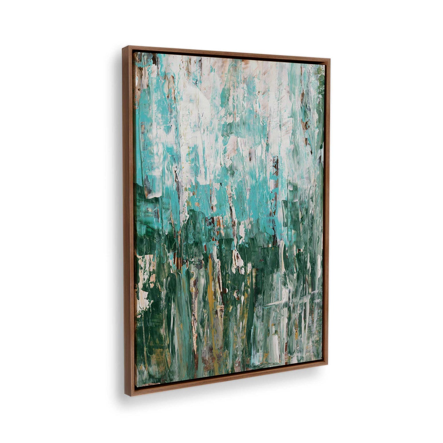 [Color:Walnut], Picture of the corner of the art