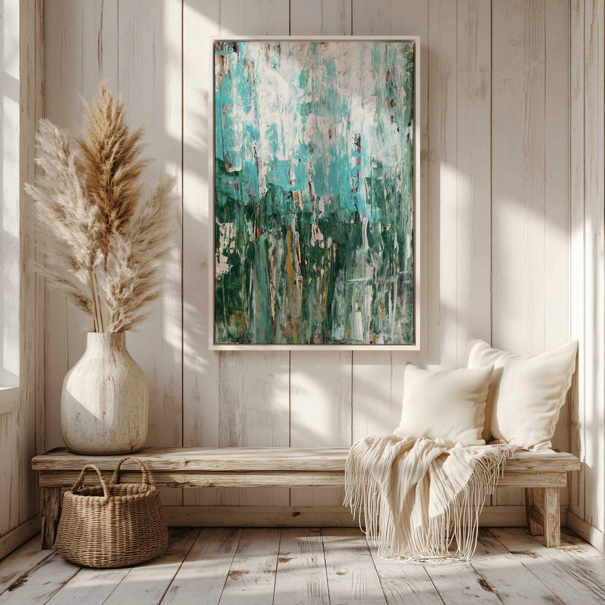 Picture of art in a room