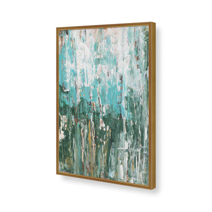 [Color:Polished Gold], Picture of art in a Polished Gold frame of the corner