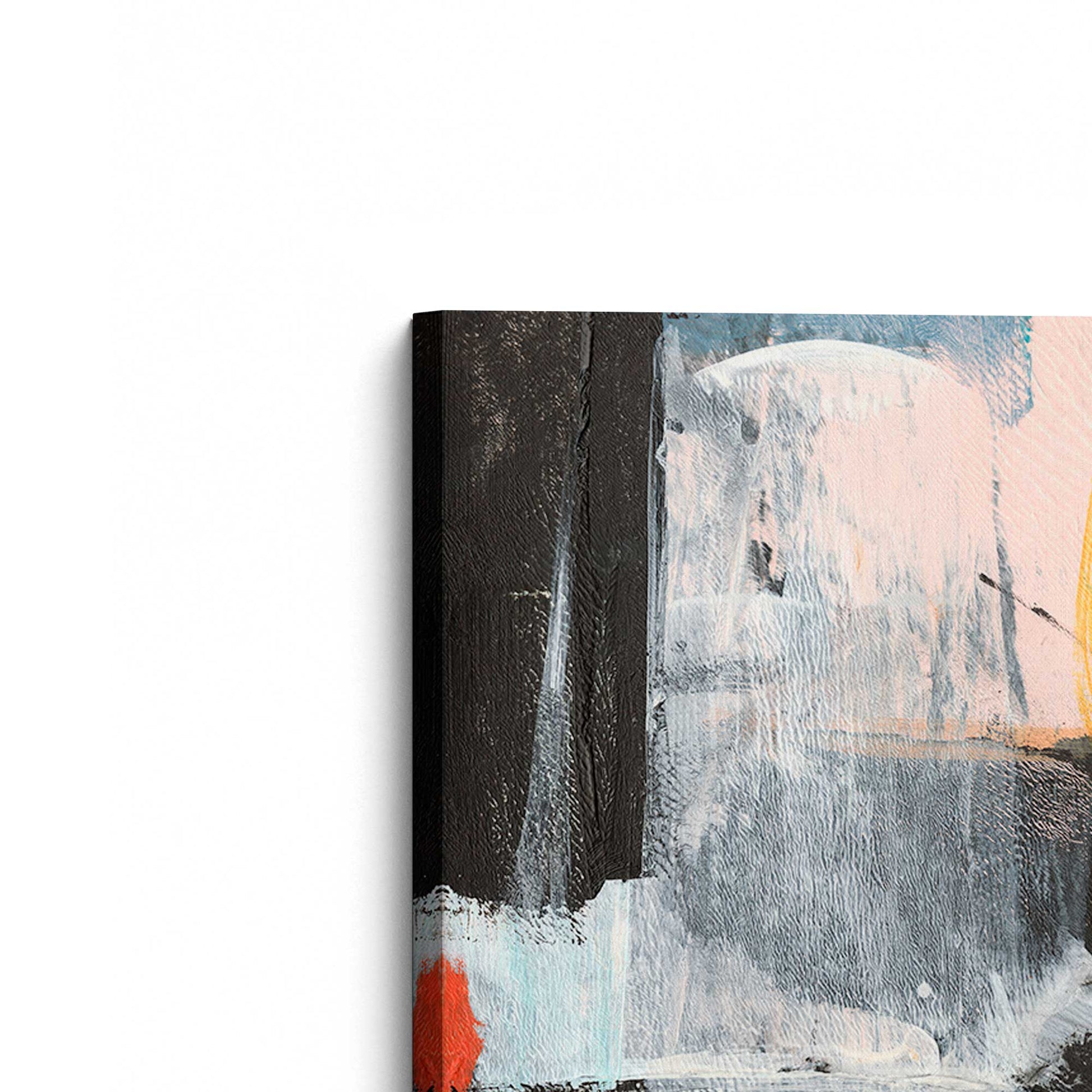 [Color:Stretched Canvas], Picture of the corner of the art