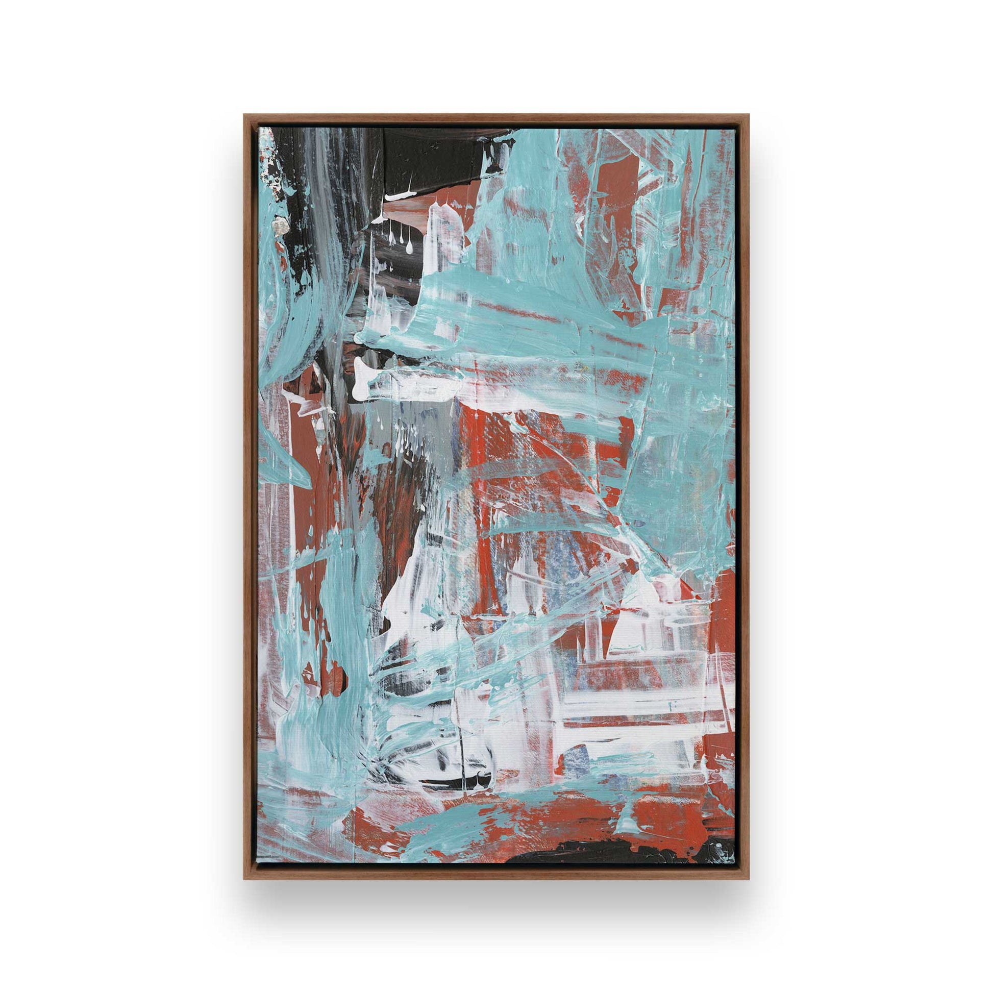 [Color:Walnut], Picture of art in a Walnut frame