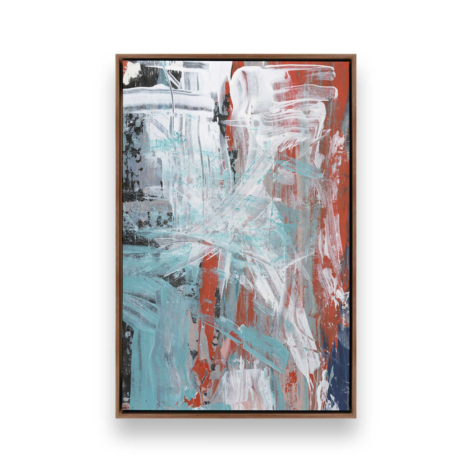 [Color:Walnut], Picture of art in a Walnut frame