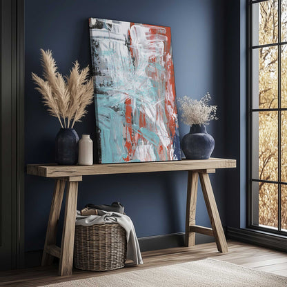 Picture of art in a room