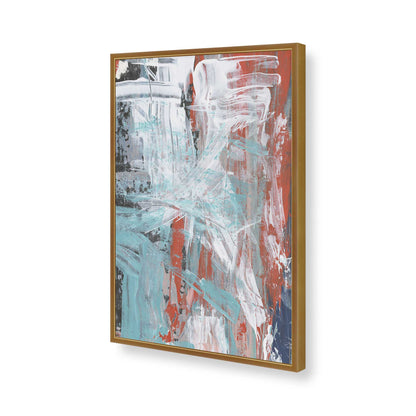 [Color:Polished Gold], Picture of art in a Polished Gold frame of the corner