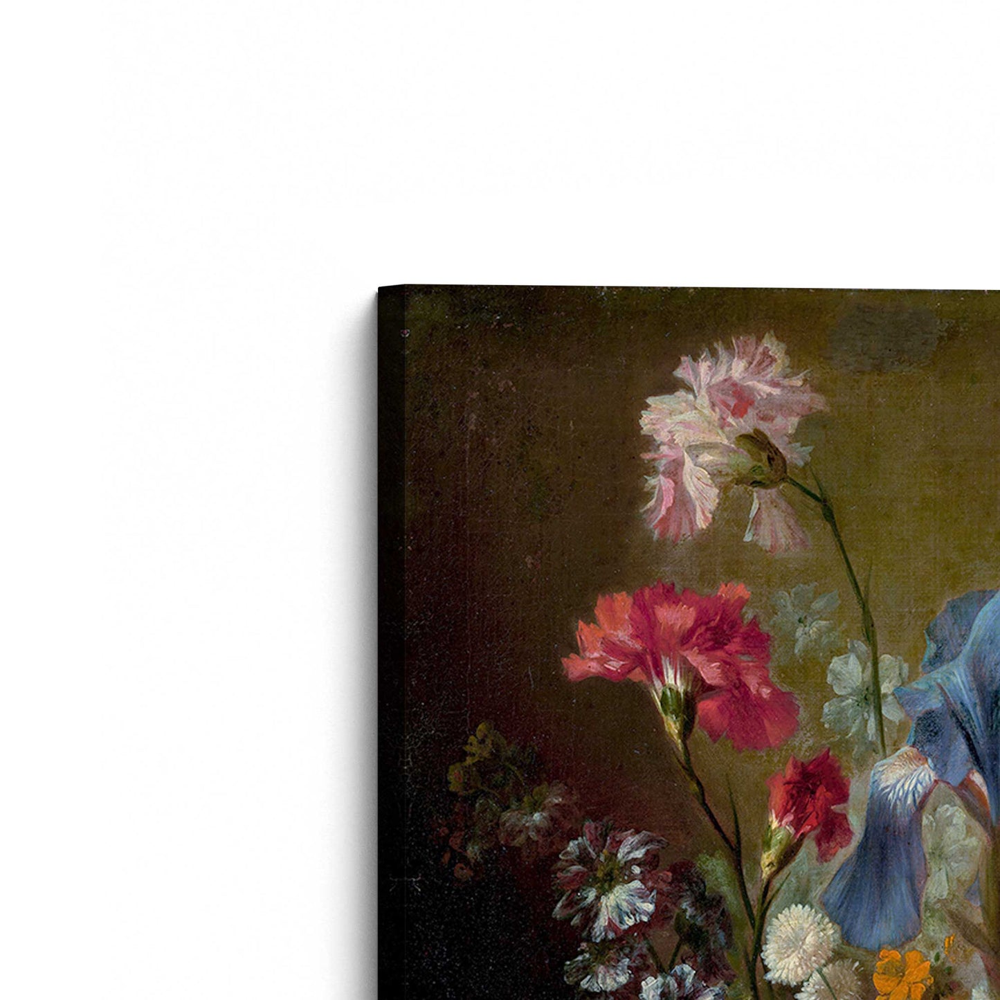 [Color:Stretched Canvas], Picture of the corner of the art