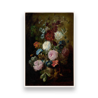 [Color:Opaque White], Picture of art in a White frame