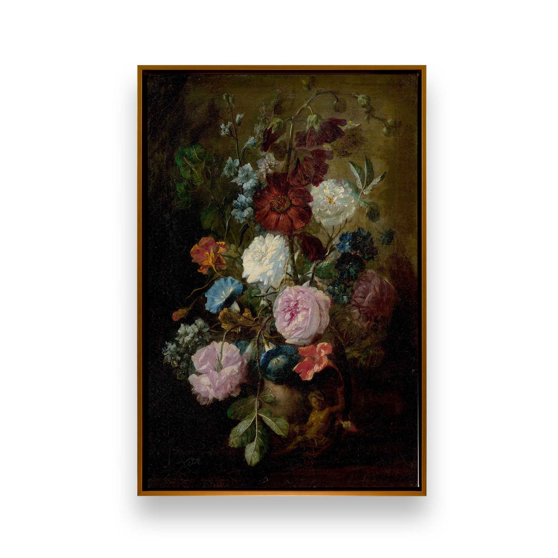 [Color:Polished Gold], Picture of art in a Polished Gold frame