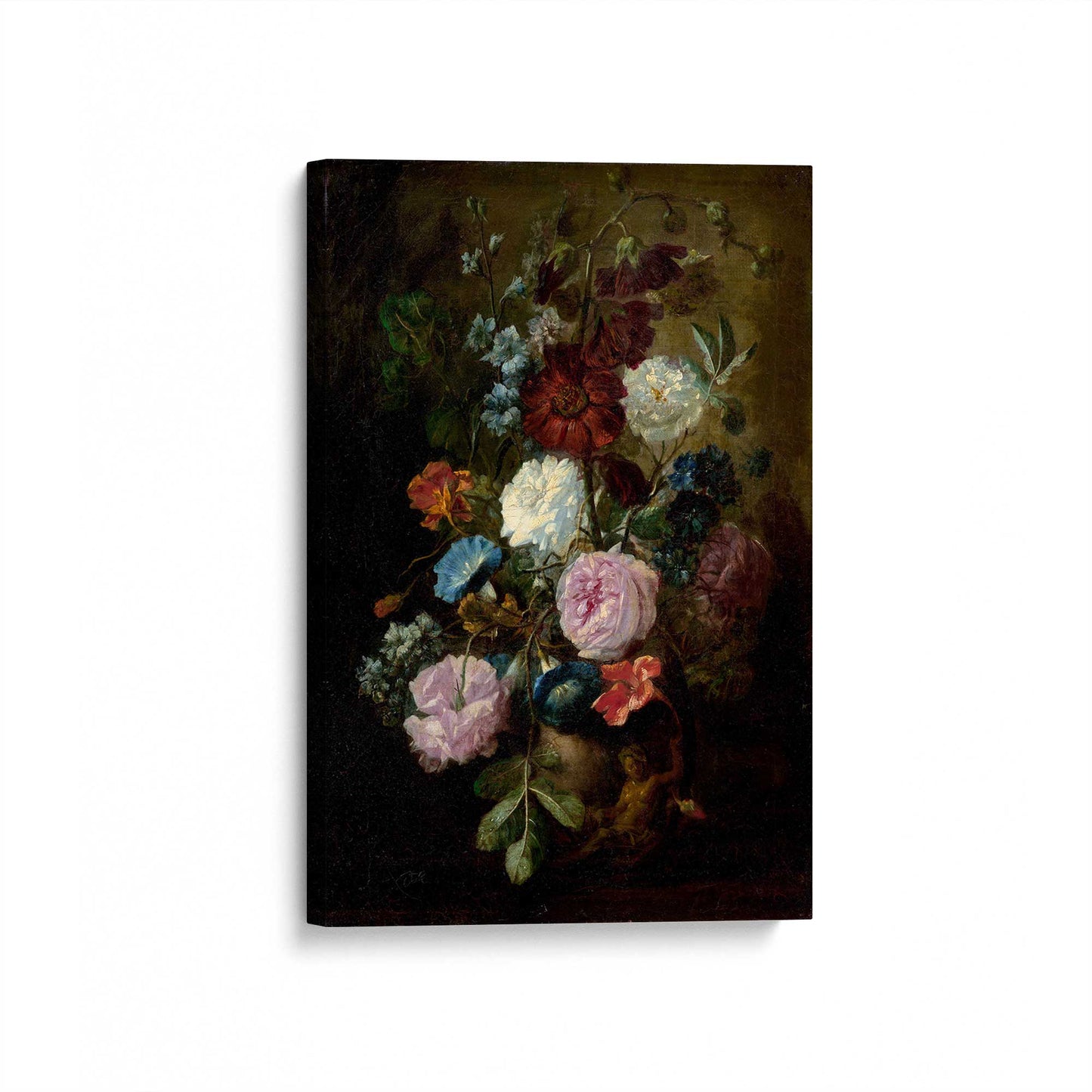 [Color:Stretched Canvas], Picture of art at an angle