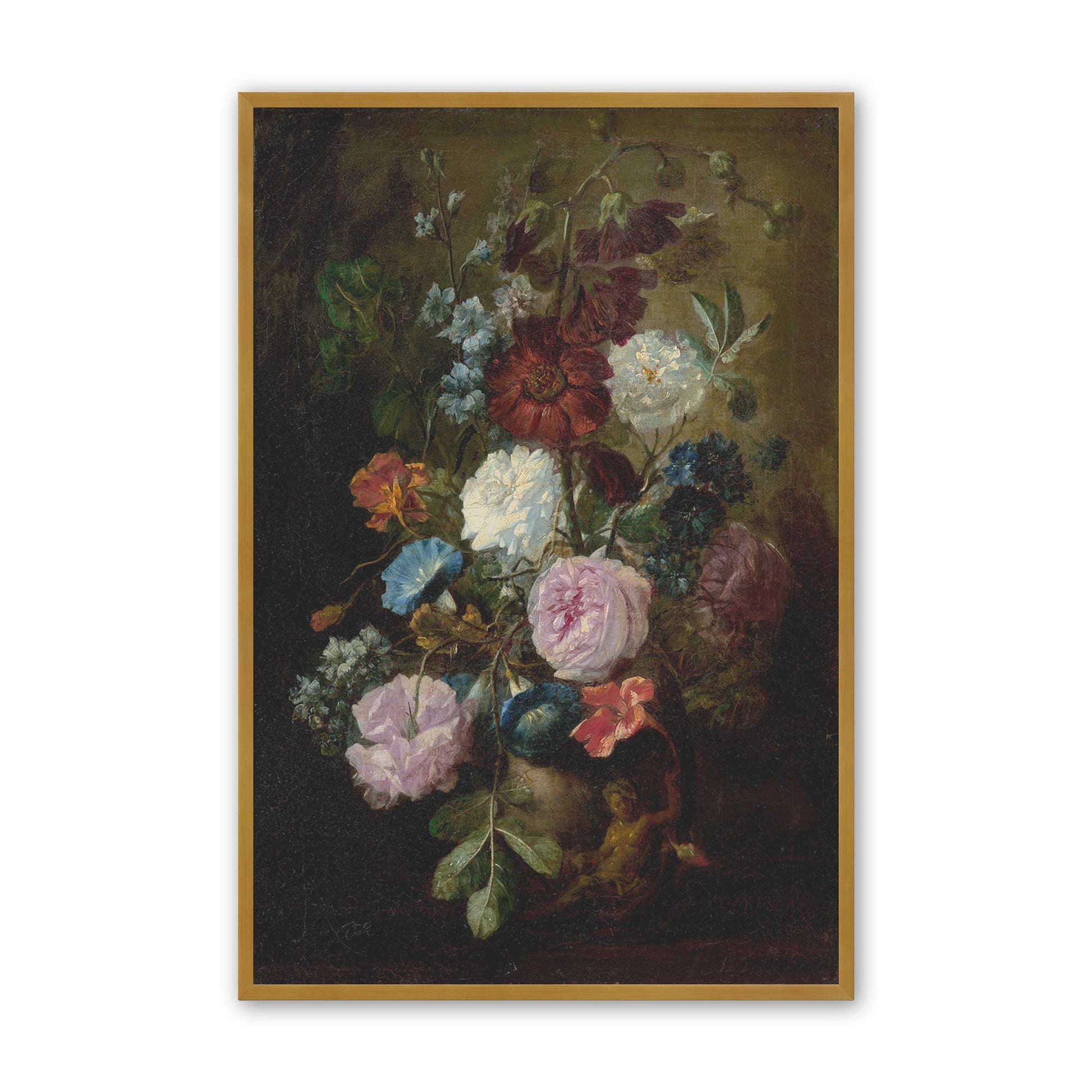 [Color:Polished Gold], Picture of art in a Polished Gold frame