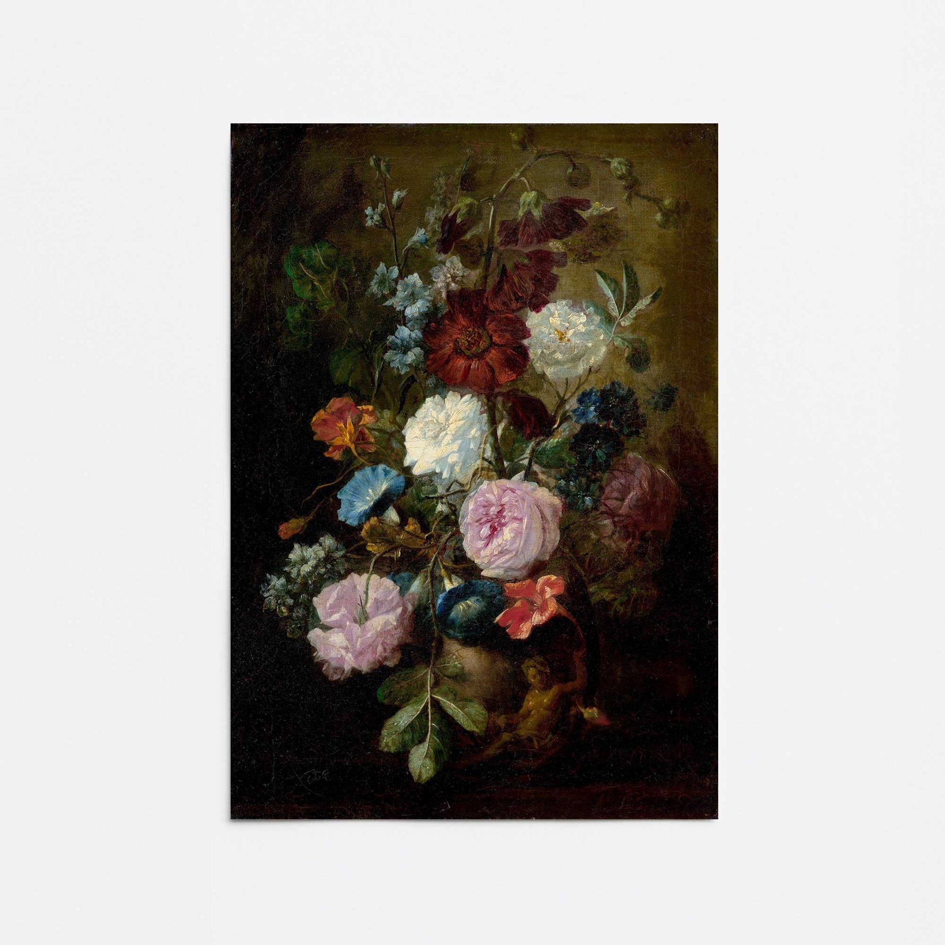 [Color:Rolled Print], Picture of close up of art