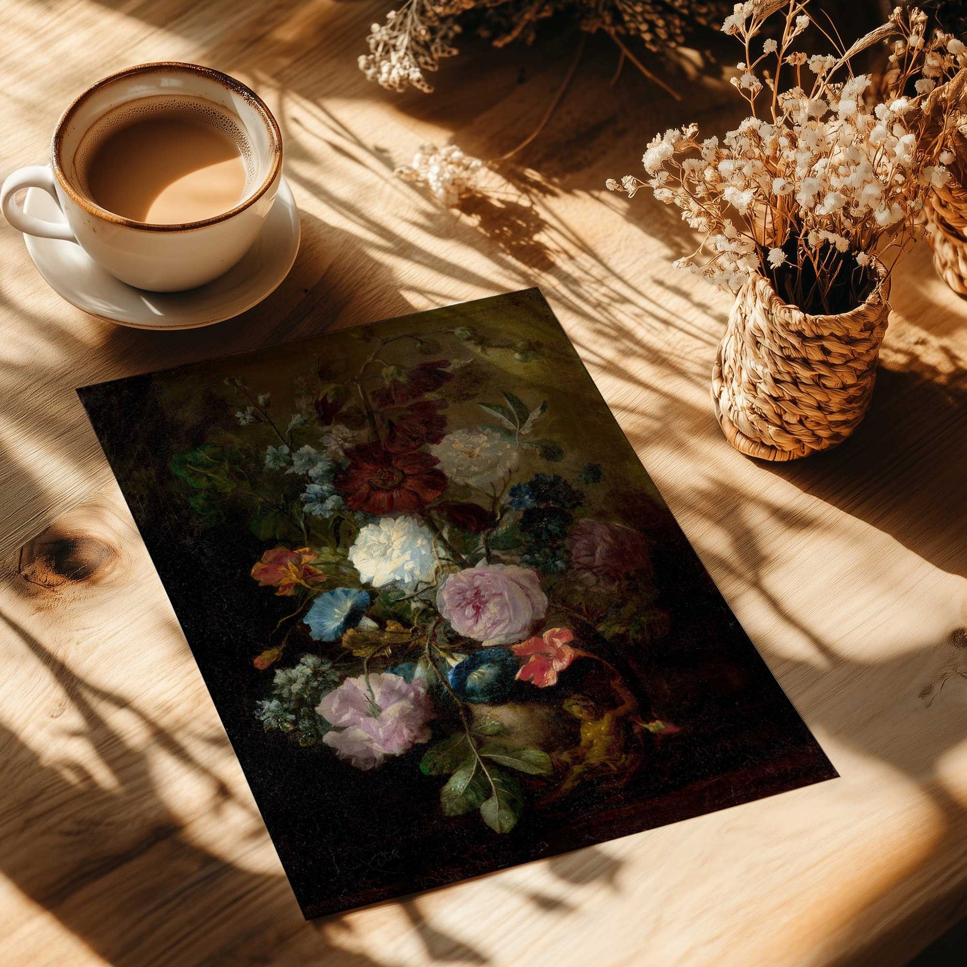 [Color:Rolled Print], Picture of close up of art