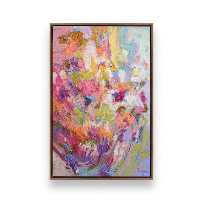 [Color:Walnut], Picture of art in a Walnut frame