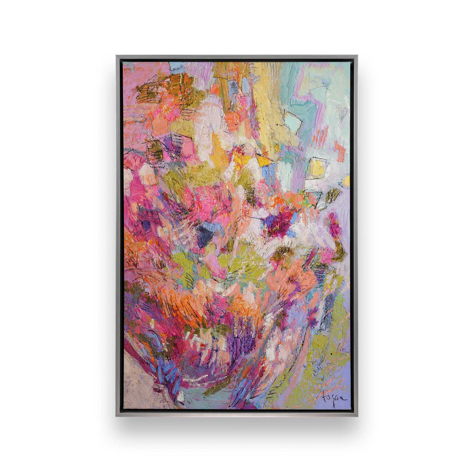 [Color:Polished Chrome], Picture of art in a Polished Chrome frame