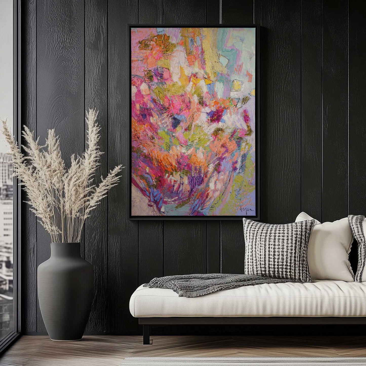 [LIFESTYLE],[SPECIAL],  Picture of art in a roo