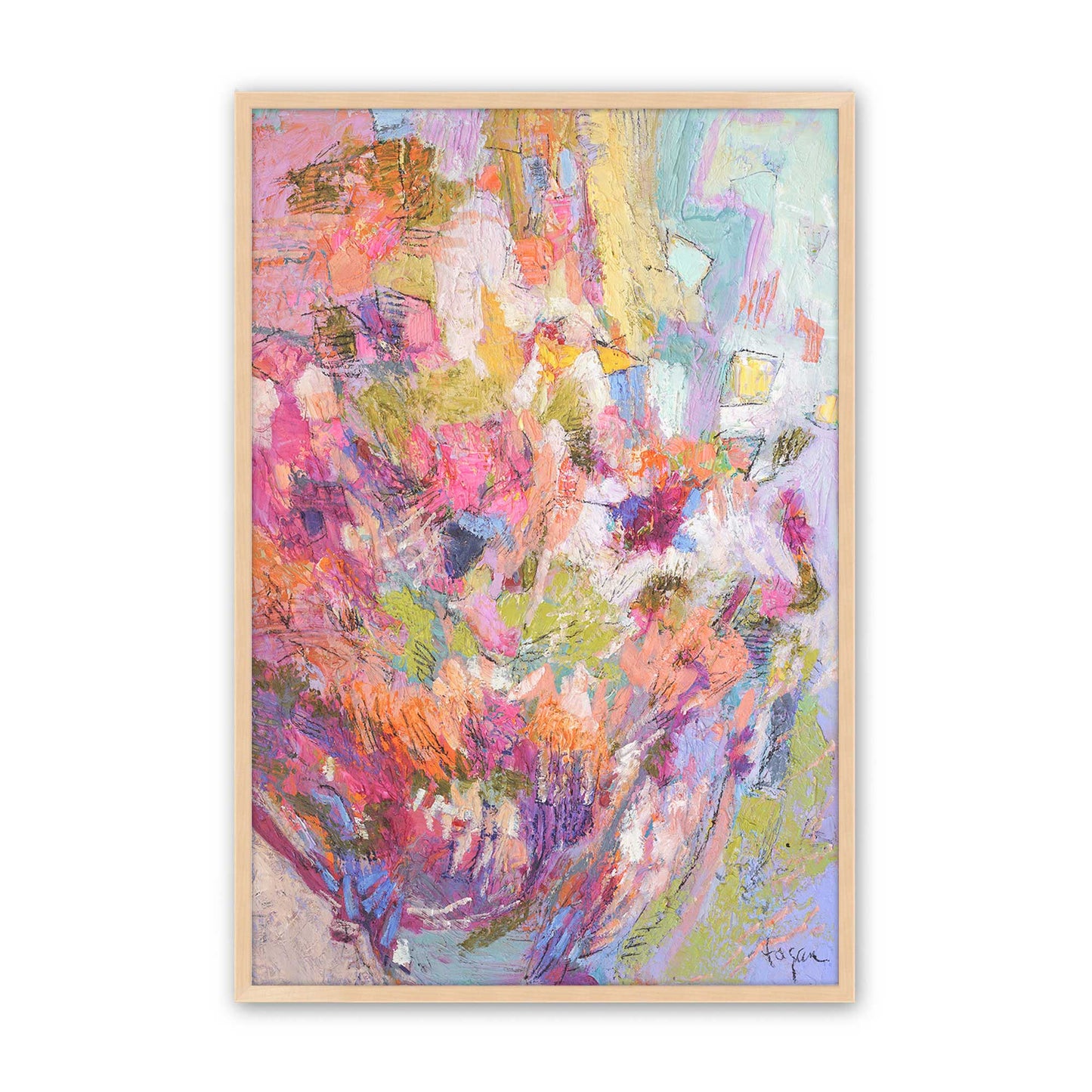 [Color:Raw Maple], Picture of art in a Raw Maple frame