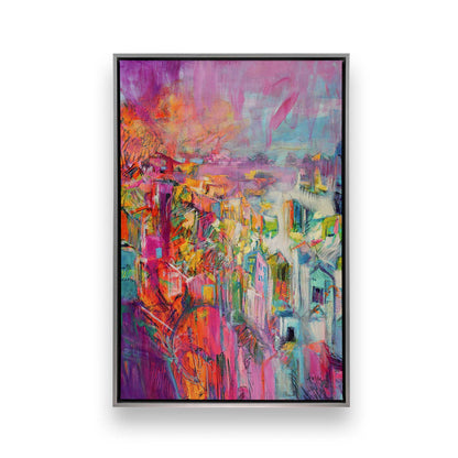 [Color:Polished Chrome], Picture of art in a Polished Chrome frame