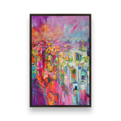 [Color:Espresso], Picture of art in a Espresso frame