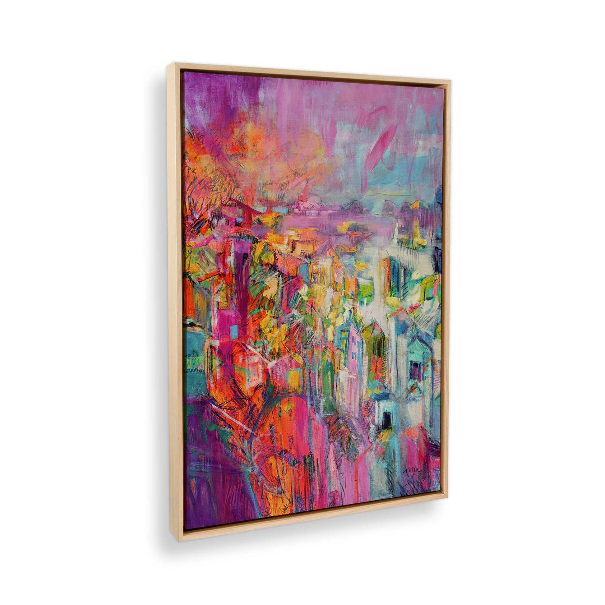 [Color:American Maple], Picture of the corner of the art