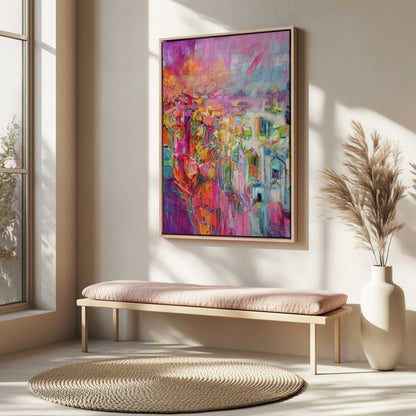 Picture of art in a room