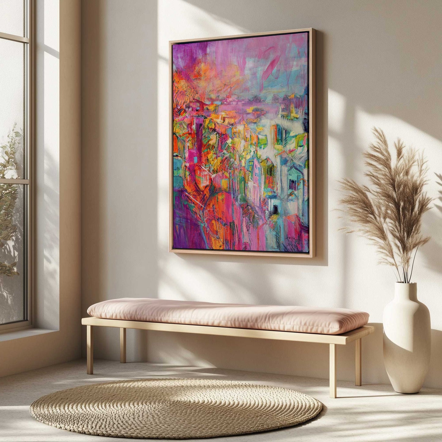 [LIFESTYLE],[SPECIAL],  Picture of art in a roo