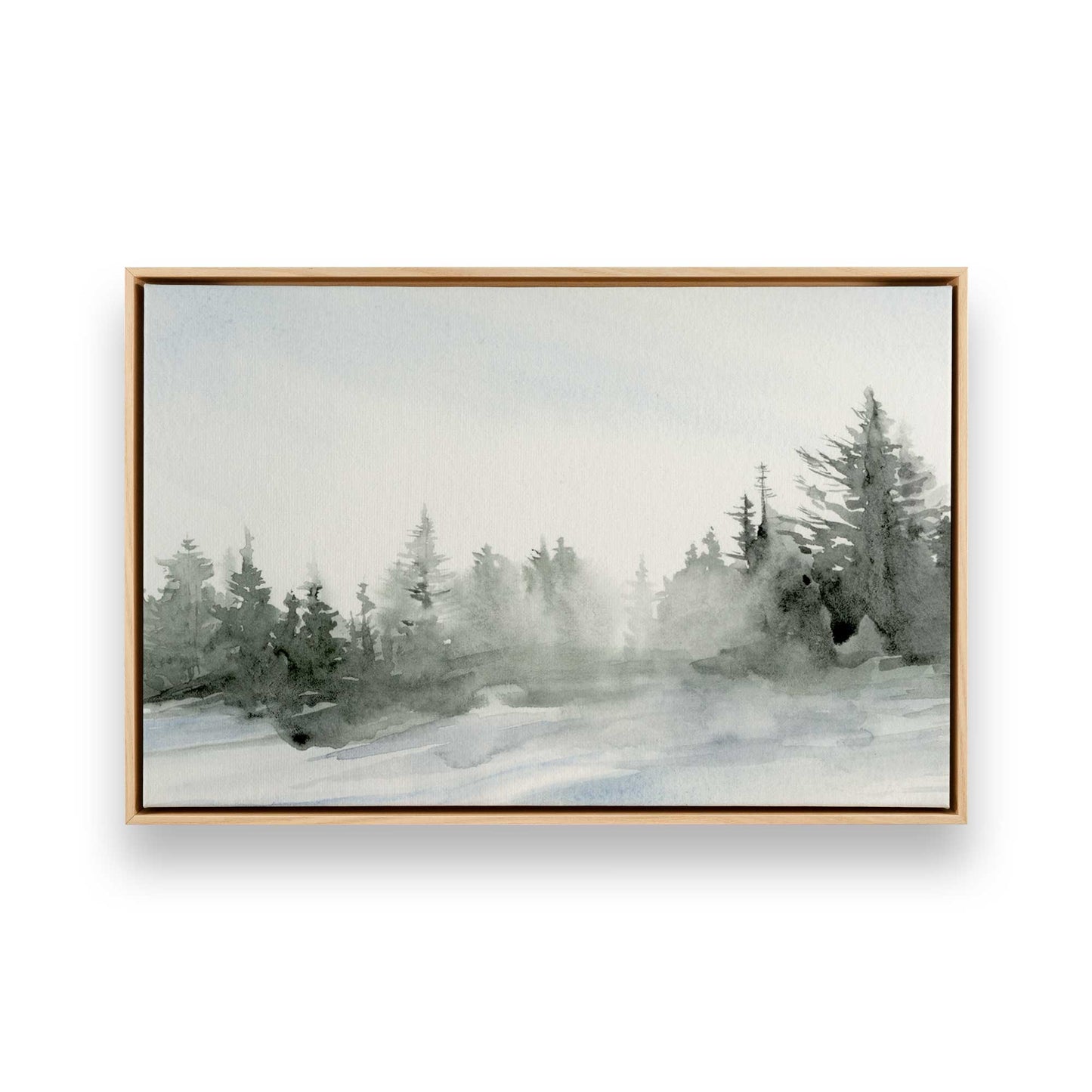 [Color:American Maple], Picture of art in a American Maple frame