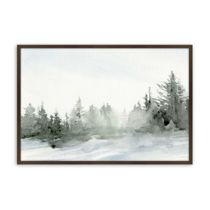 [Color:Belvinder Brown], Picture of art in a Belvinder Brown frame