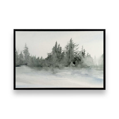 [Color:Satin Black], Picture of art in a Satin Black frame