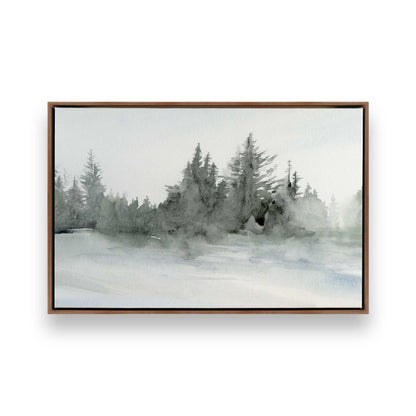 [Color:Walnut], Picture of art in a Walnut frame