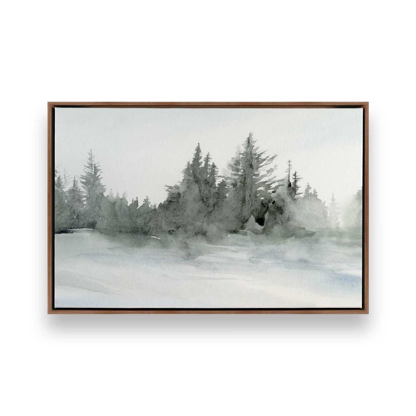 [Color:Walnut], Picture of art in a Walnut frame