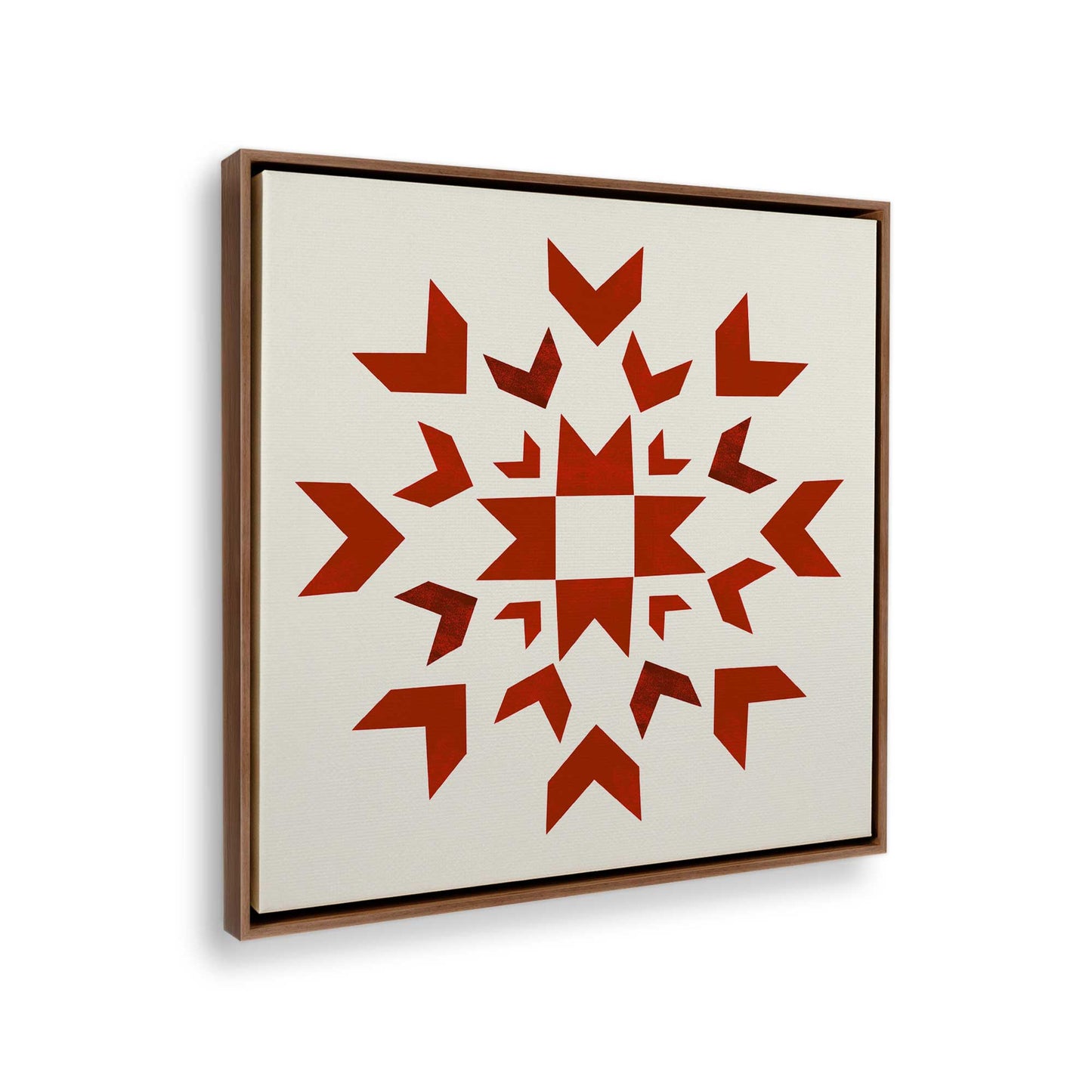 [Color:Walnut], Picture of the corner of the art