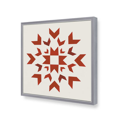 [Color:Polished Chrome], Picture of art in a Polished Chrome frame of the corner