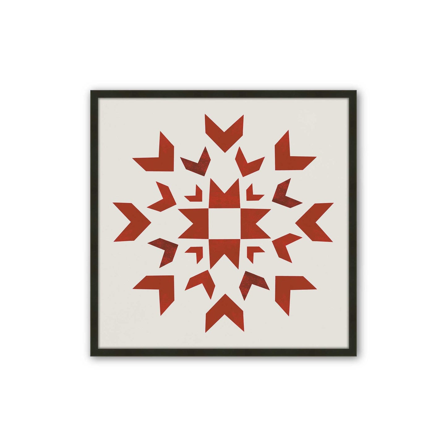 [Color:Satin Black], Picture of art in a Satin Black frame