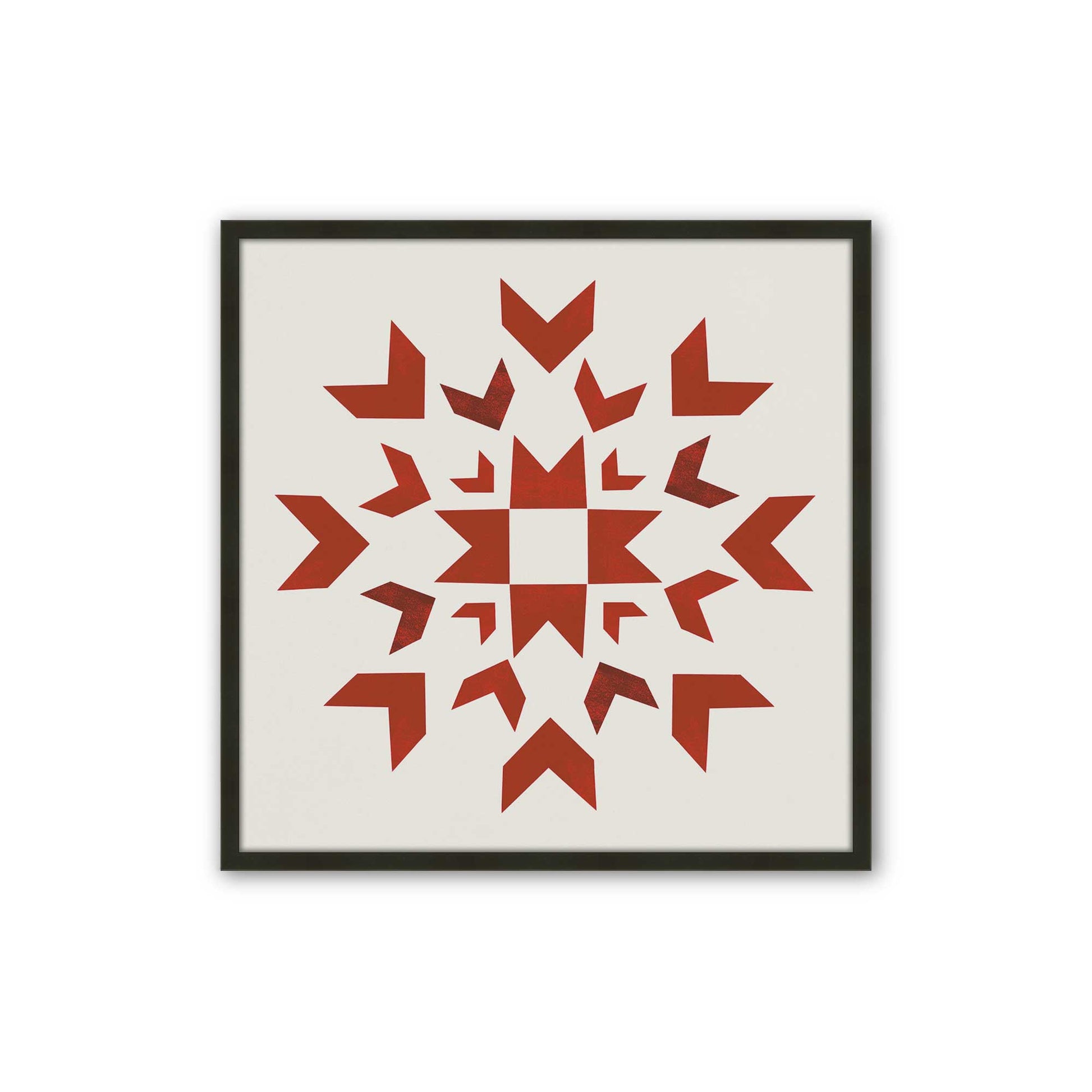 [Color:Satin Black], Picture of art in a Satin Black frame