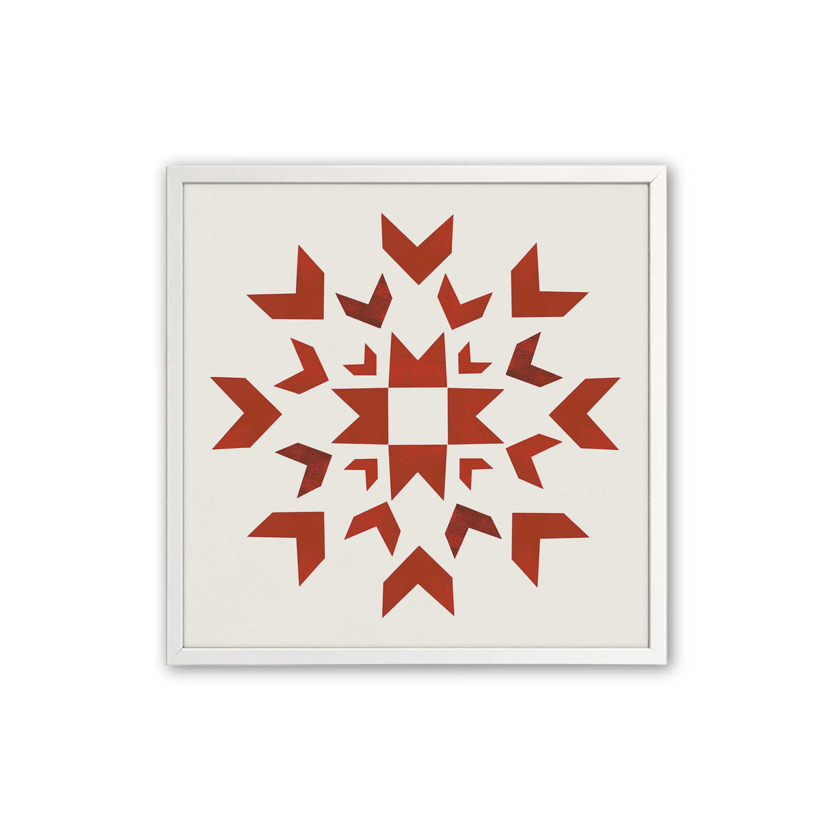 [Color:Opaque White], Picture of art in an Opaque White frame