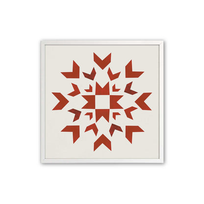 [Color:Opaque White], Picture of art in an Opaque White frame