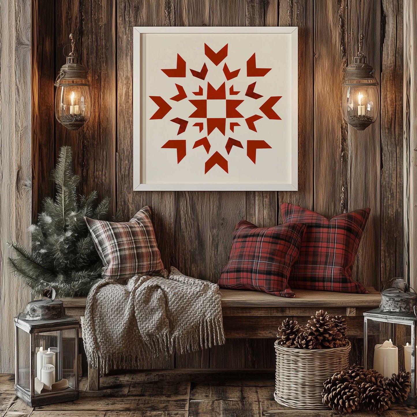 Picture of art in a room