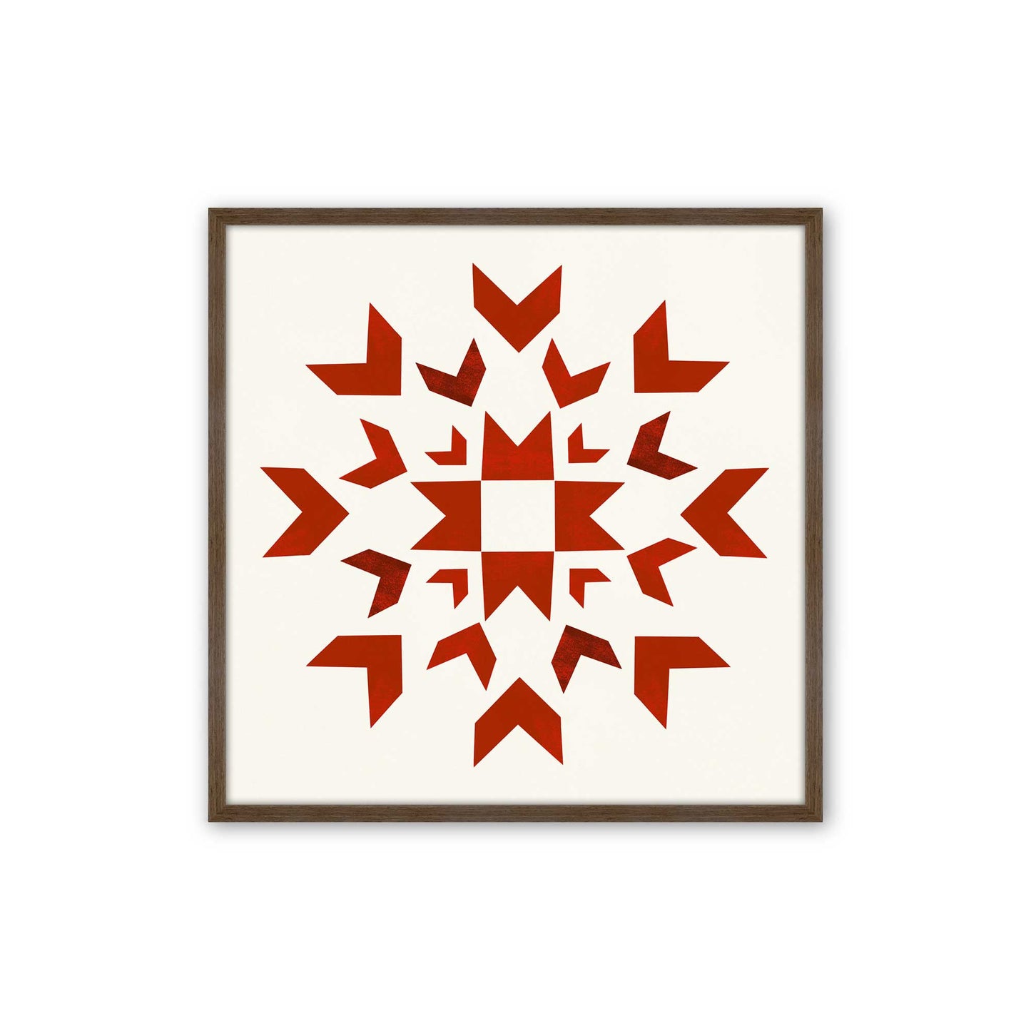 [Color:Walnut], Picture of art in a Walnut frame