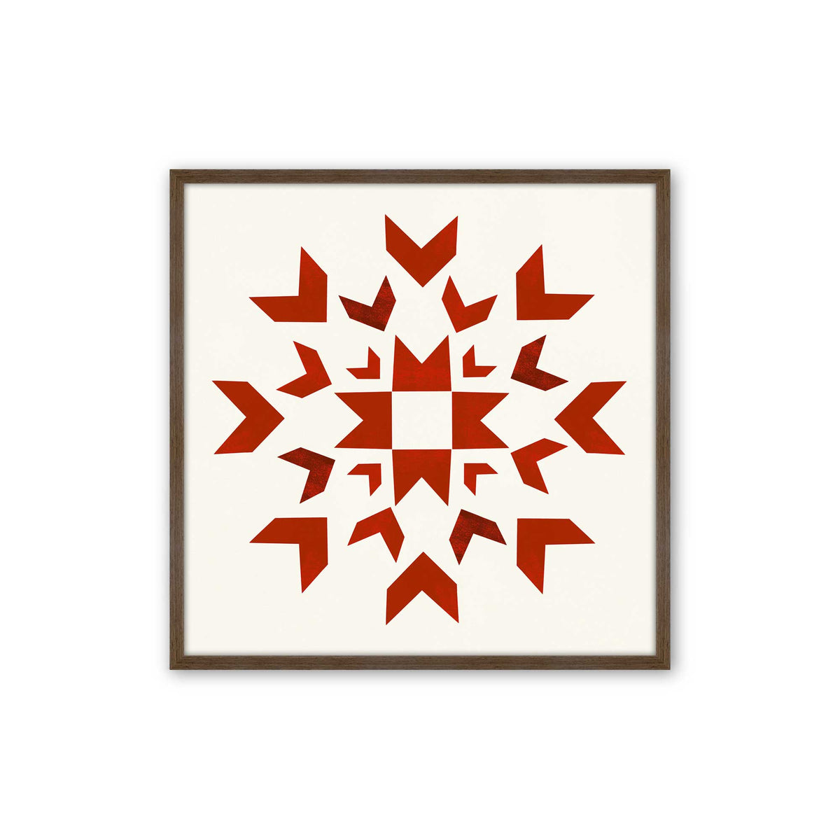 [Color:Walnut], Picture of art in a Walnut frame