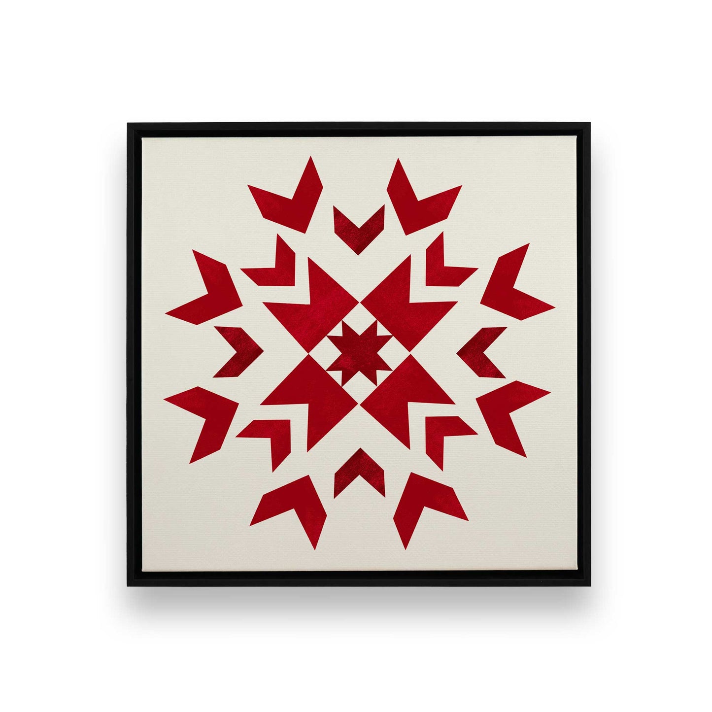 [Color:Satin Black], Picture of art in a Satin Black frame