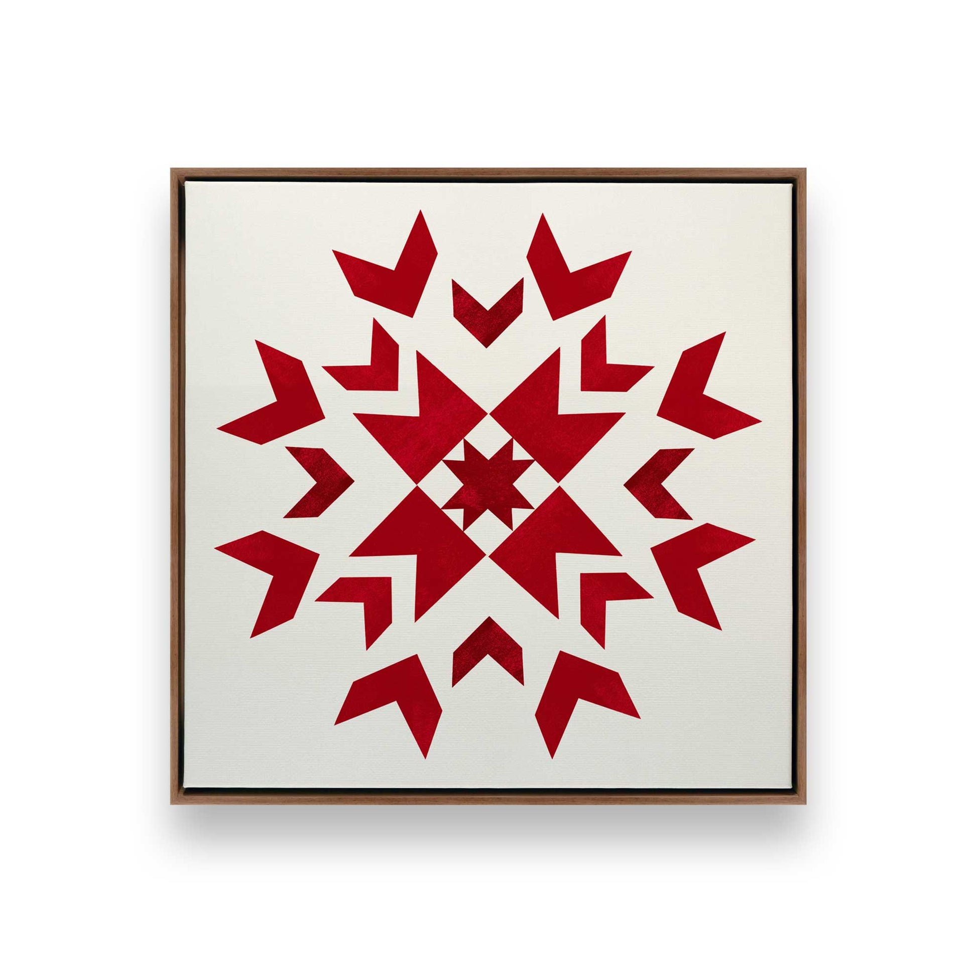 [Color:Walnut], Picture of art in a Walnut frame