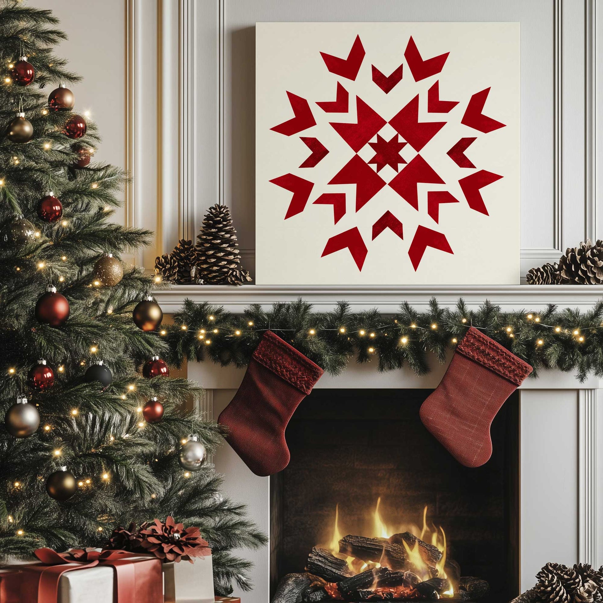 Picture of art in a room