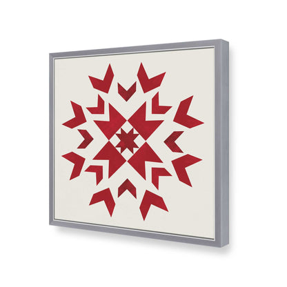 [Color:Polished Chrome], Picture of art in a Polished Chrome frame of the corner