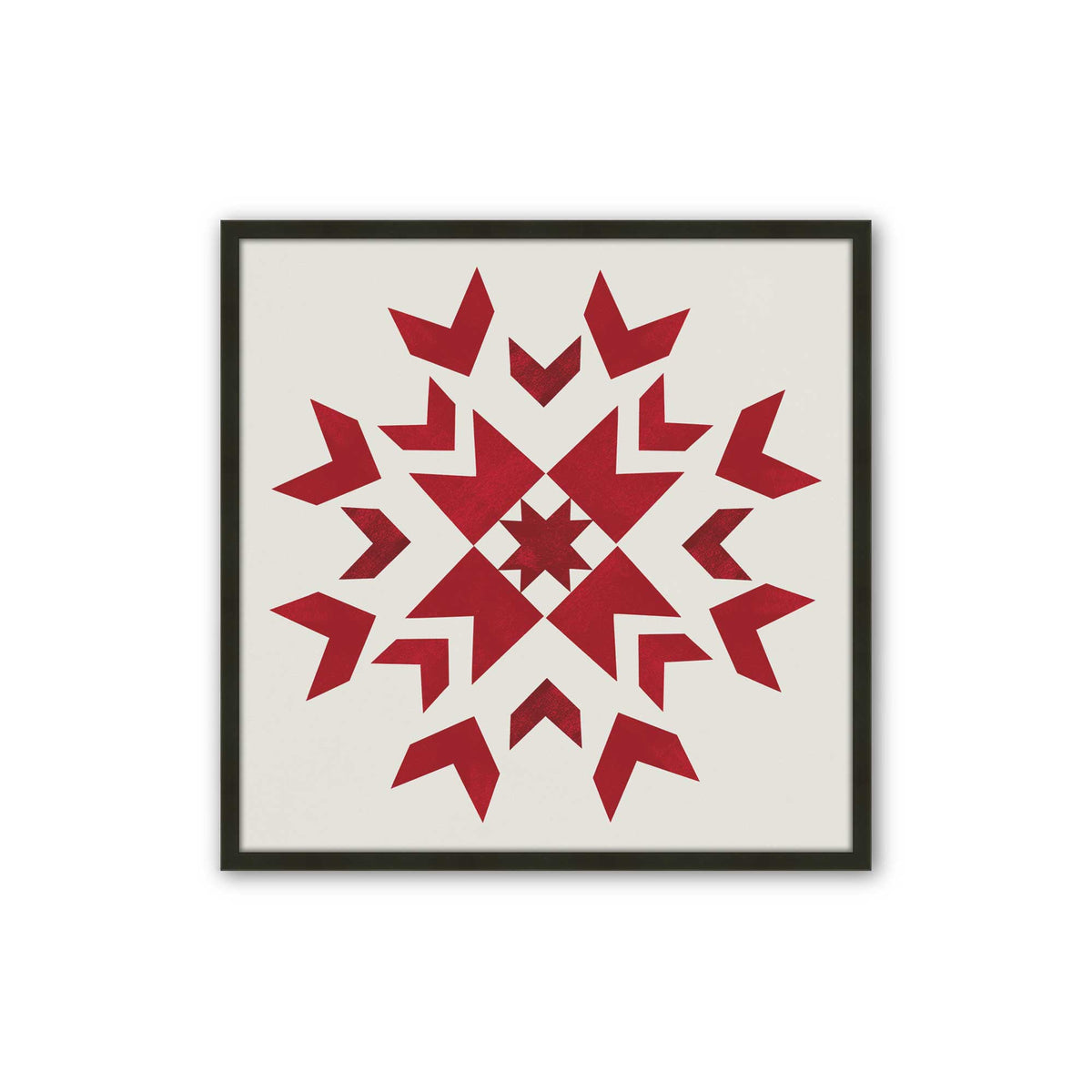 [Color:Satin Black], Picture of art in a Satin Black frame