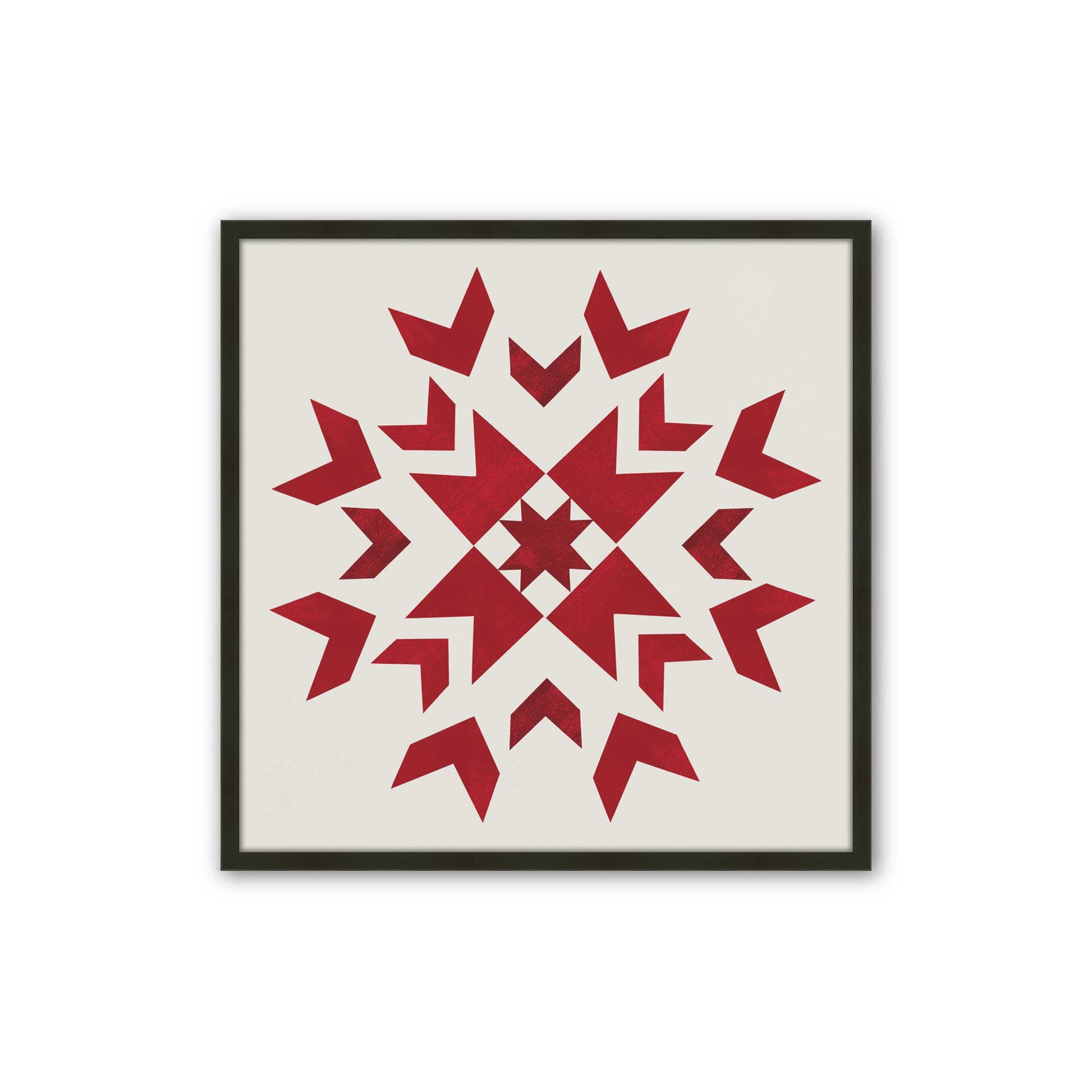 [Color:Satin Black], Picture of art in a Satin Black frame