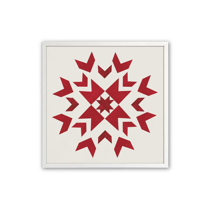 [Color:Opaque White], Picture of art in an Opaque White frame