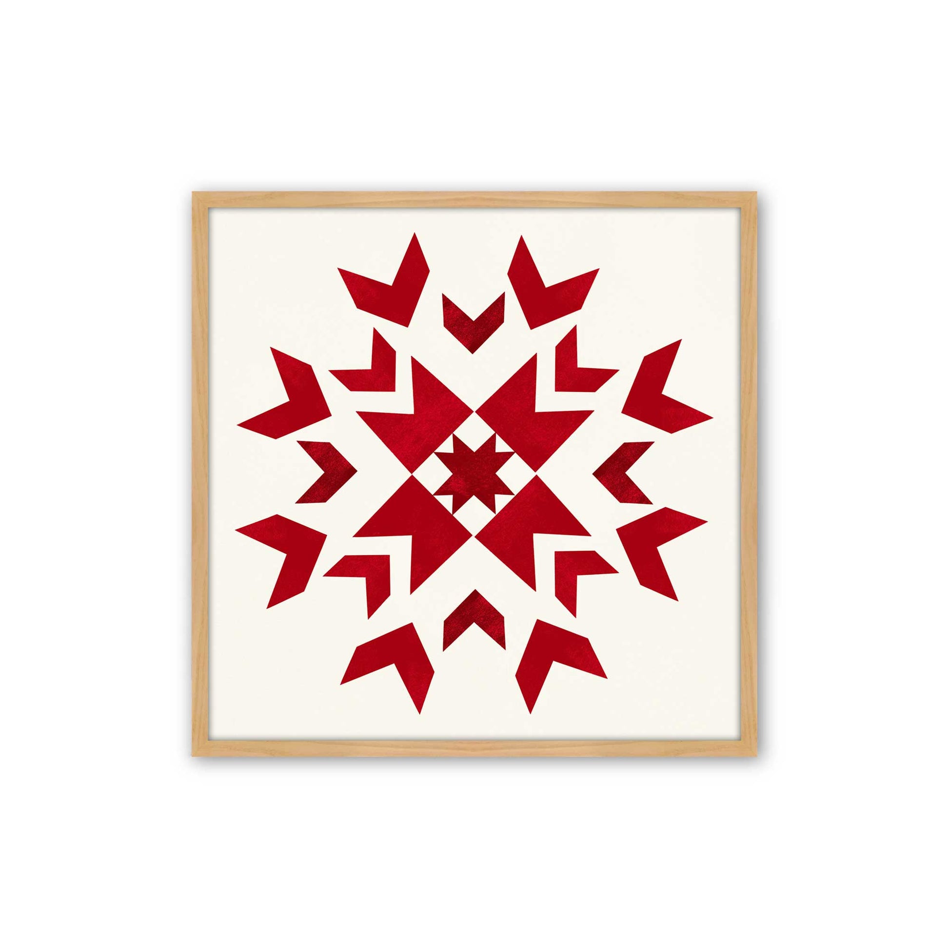 [Color:American Maple], Picture of art in an American Maple frame