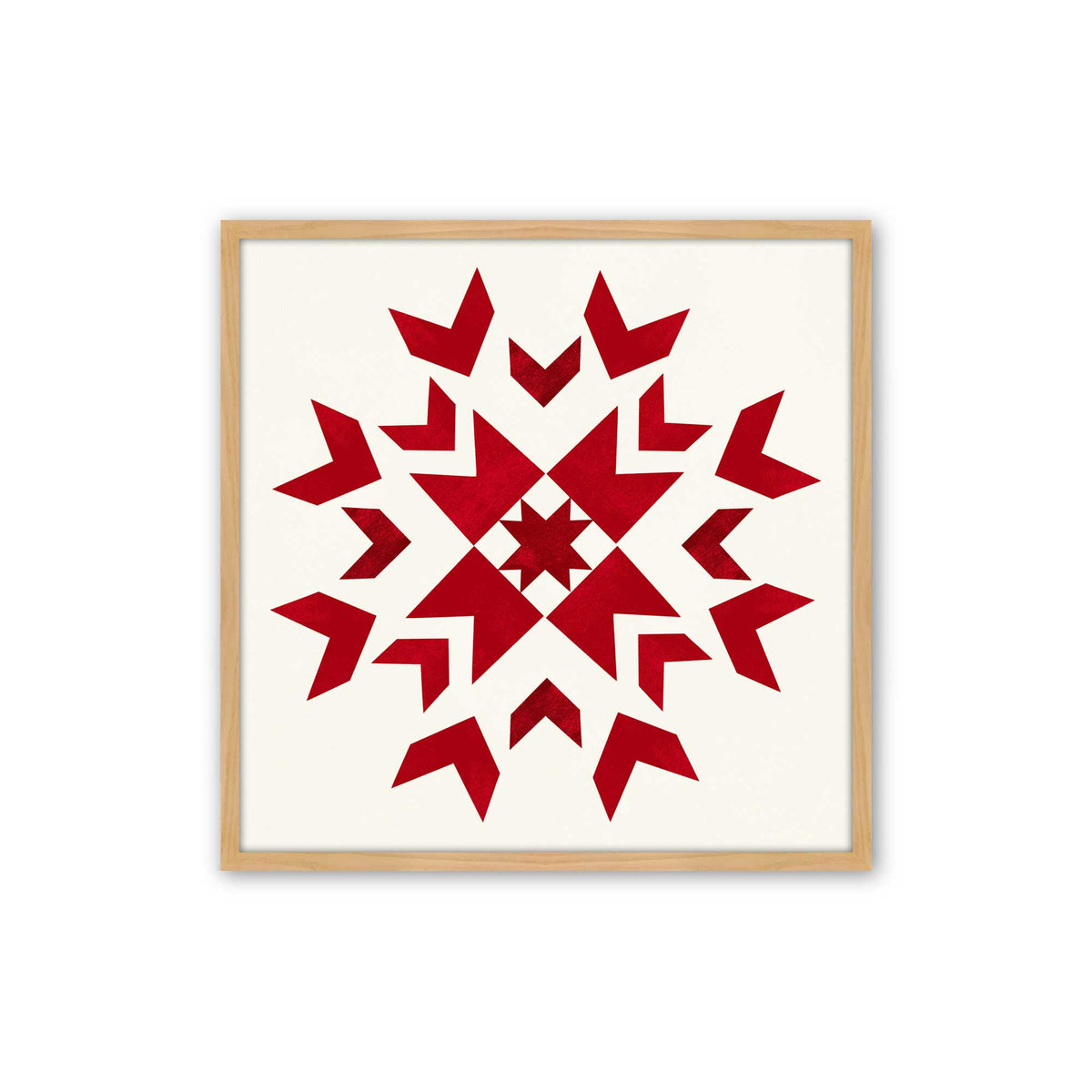 [Color:American Maple], Picture of art in an American Maple frame