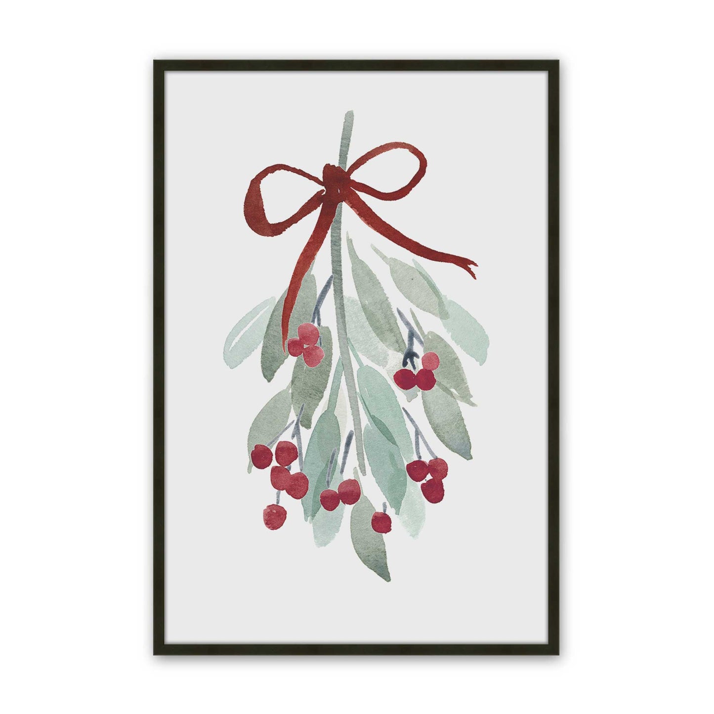 [Color:Satin Black], Picture of art in a Satin Black frame