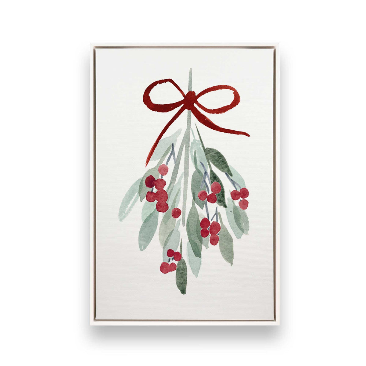 [Color:Opaque White], Picture of art in a White frame